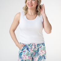 IN STOCK Nova Summer Shorts - Tropical Leaf