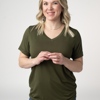 IN STOCK Sophie Top - Dark Olive