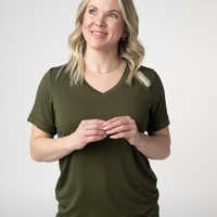 IN STOCK Sophie Top - Dark Olive