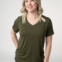 IN STOCK Sophie Top - Dark Olive