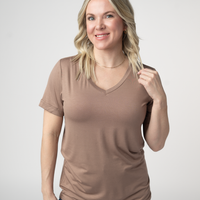 IN STOCK Sophie Top - Mocha