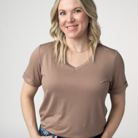 IN STOCK Sophie Top - Mocha