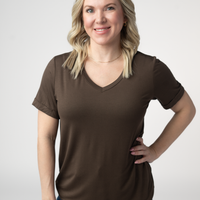 IN STOCK Sophie Top - Brown