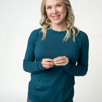 IN STOCK Blair Long Sleeve Top - Teal