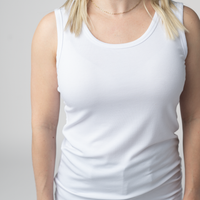 IN STOCK Ava Tank- White