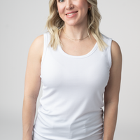 IN STOCK Ava Tank- White