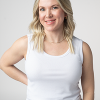 IN STOCK Ava Tank- White