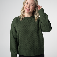 IN STOCK Gianna Pullover Sweater - Olive