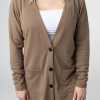 IN STOCK Cori Cardigan - Mocha