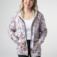 IN STOCK Fullzip Hoodie - Woodsy Camo