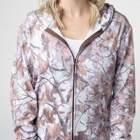 IN STOCK Fullzip Hoodie - Woodsy Camo