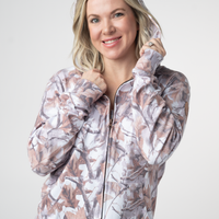 IN STOCK Fullzip Hoodie - Woodsy Camo