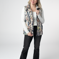 IN STOCK Remy Zip Up Vest - Dark Camo
