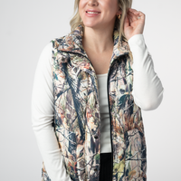 IN STOCK Remy Zip Up Vest - Dark Camo