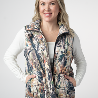 IN STOCK Remy Zip Up Vest - Dark Camo