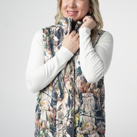 IN STOCK Remy Zip Up Vest - Dark Camo