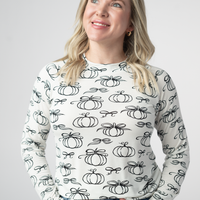 IN STOCK Blair Long Sleeve Top - Classic Pumpkins