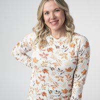 IN STOCK Blair Long Sleeve Top - Harvest Leaves