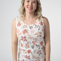 IN STOCK Ava Tank - Harvest Leaves