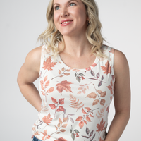 IN STOCK Ava Tank - Harvest Leaves