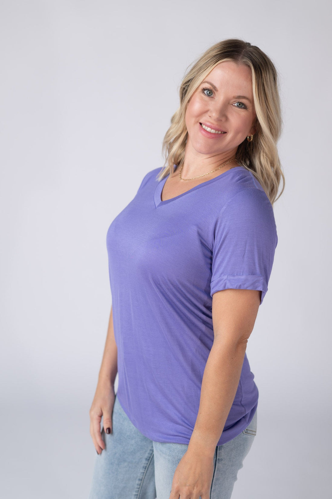 IN STOCK Sophie Tee - Periwinkle Purple