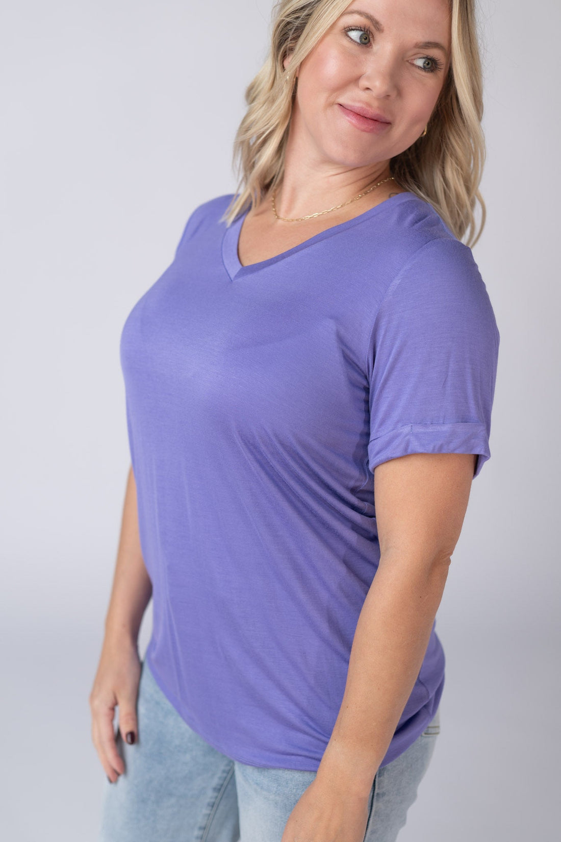 IN STOCK Sophie Tee - Periwinkle Purple