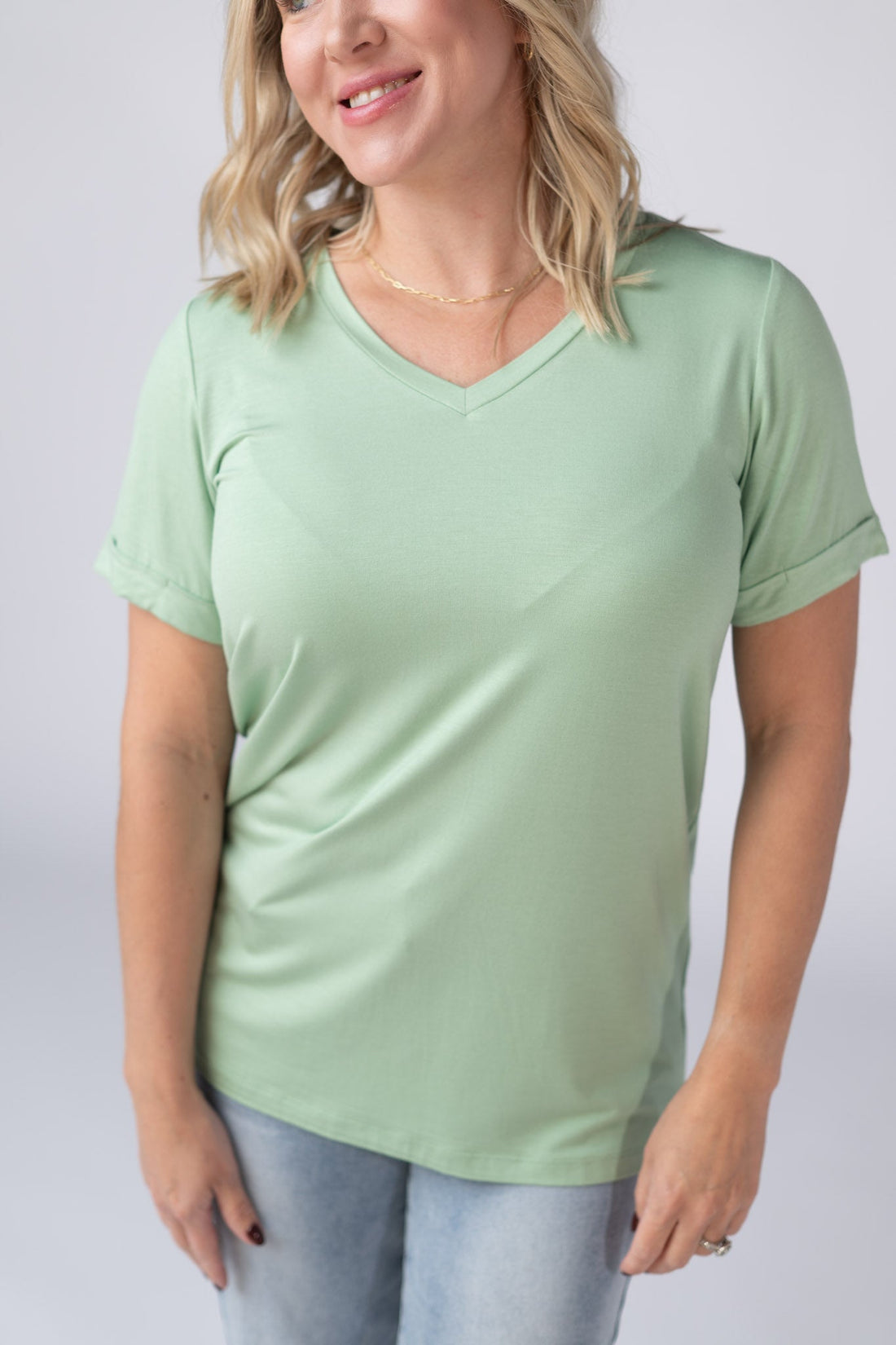 IN STOCK Sophie Tee - Seafoam Green