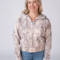IN STOCK Camo Short Halfzip Hoodie