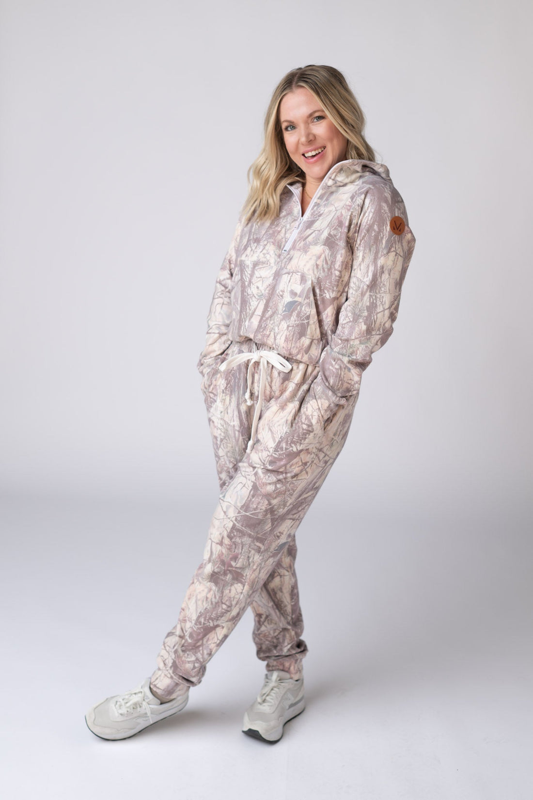 IN STOCK Camo Short Halfzip Hoodie