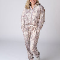 IN STOCK Camo Short Halfzip Hoodie