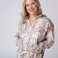 IN STOCK Camo Short Halfzip Hoodie