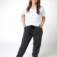 IN STOCK Vintage Wash Joggers - Black