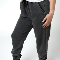IN STOCK Vintage Wash Joggers - Black