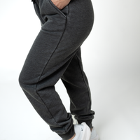 IN STOCK Vintage Wash Joggers - Black