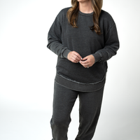 IN STOCK Vintage Wash Pullover - Black
