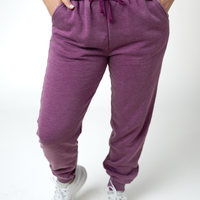 IN STOCK Vintage Wash Joggers - Purple