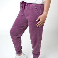 IN STOCK Vintage Wash Joggers - Purple
