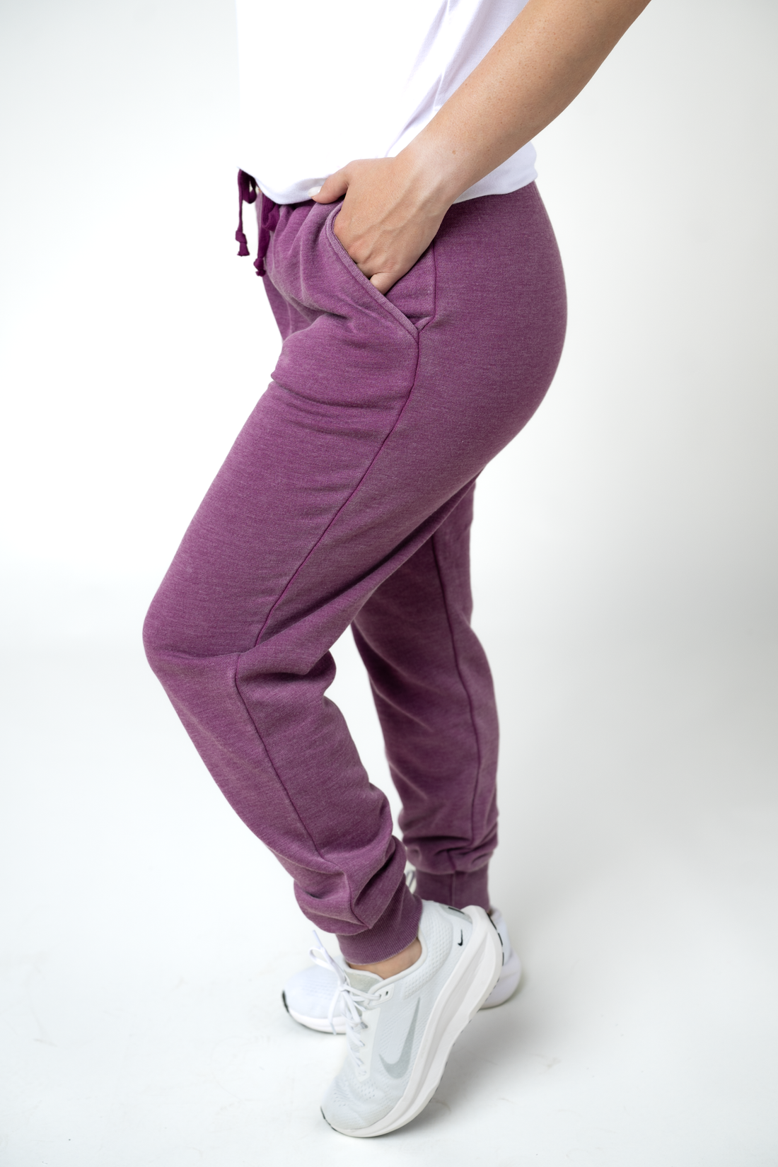 IN STOCK Vintage Wash Joggers - Purple