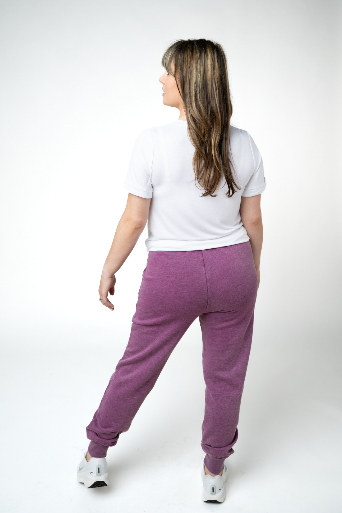 IN STOCK Vintage Wash Joggers - Purple