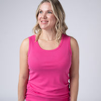 IN STOCK Ava Tank - Hot Pink