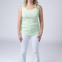 IN STOCK Ava Tank - Lime FINAL SALE