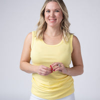 IN STOCK Ava Tank - Yellow FINAL SALE