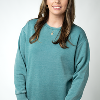 IN STOCK Vintage Wash Pullover - Teal