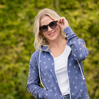 IN STOCK Fullzip Hoodie - Nautical Navy