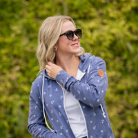 IN STOCK Fullzip Hoodie - Nautical Navy