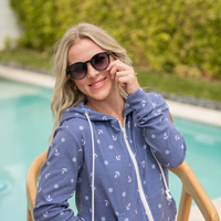 IN STOCK Fullzip Hoodie - Nautical Navy
