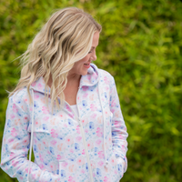 IN STOCK Fullzip Hoodie - Petal Gardens