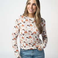 IN STOCK Blair Long Sleeve Top - Fall Foliage