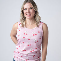 IN STOCK Ava Tank - Cherries