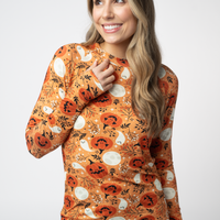 IN STOCK Blair Long Sleeve Top - Spooky Autumn
